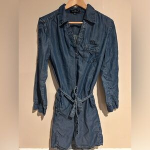 ‼️CLEARANCE‼️ Velvet Heart Denim Dress